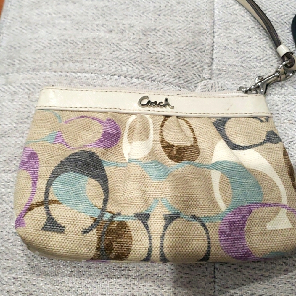 Coach wristlet